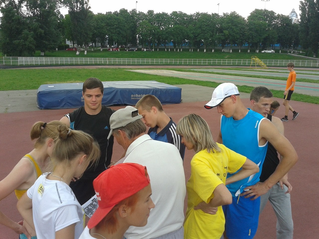 Кафедра легкої атлетики, зимових видів та велосипедного спорту на тренуванні